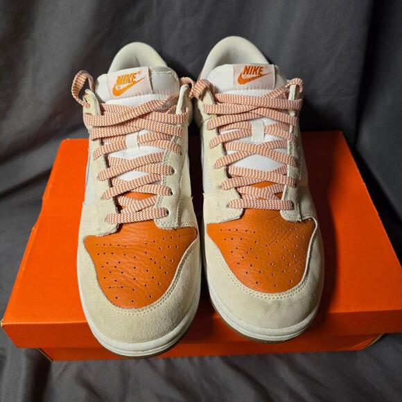 Nike Dunk Low Cl Sz 11 White Orange 318020 111 2007 W Box main image 8